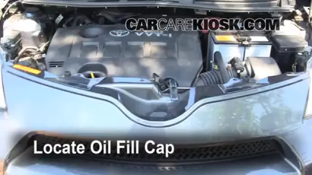 2008 Scion xD 1.8L 4 Cyl. Oil Add Oil